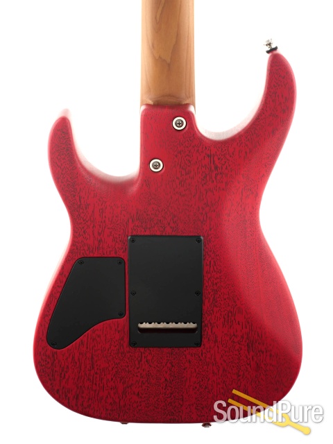 Anderson Angel Player 7 Satin Ferrari Red Guitar #08-25-23P — image 4