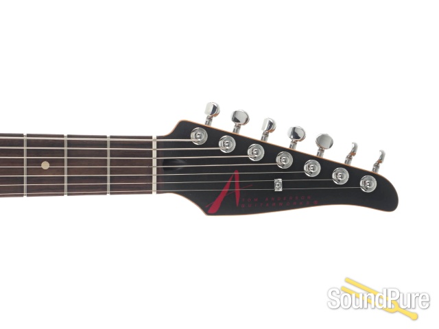 Anderson Angel Player 7 Satin Ferrari Red Guitar #08-25-23P — image 8