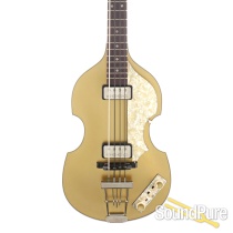 Hofner Custom Shop 500/1 Violin Bass Euroburst Gold - Used