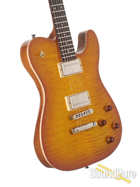 Tuttle Deluxe Iced Tea Nitro Electric Guitar #4 - Used — image 2