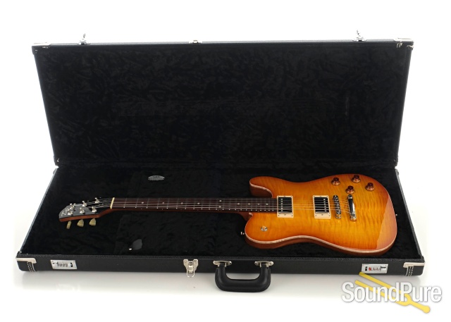 Tuttle Deluxe Iced Tea Nitro Electric Guitar #4 - Used — image 4