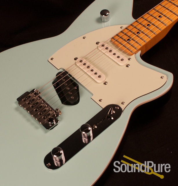 Reverend Six-Gun Chronic Blue Electric Guitar — image 6