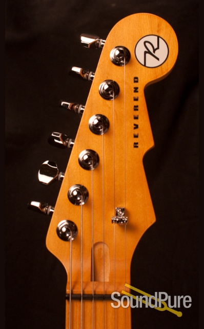 Reverend Six-Gun Chronic Blue Electric Guitar — image 7