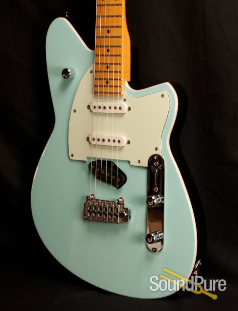 Reverend Six-Gun Chronic Blue Electric Guitar
