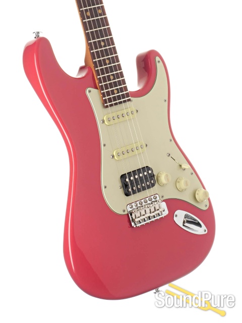 Suhr Classic S Vintage LE HSS Fiesta Red #81624 — image 4