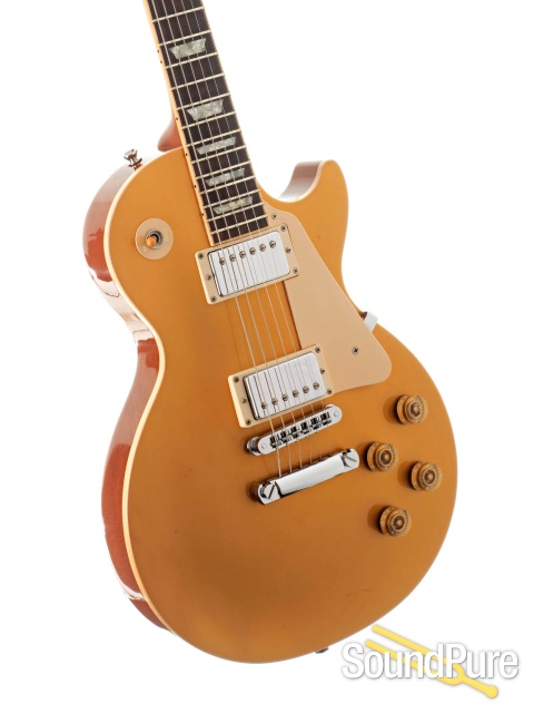 Gibson Les Paul Std Goldtop Electric Guitar #03001367 - Used — image 3
