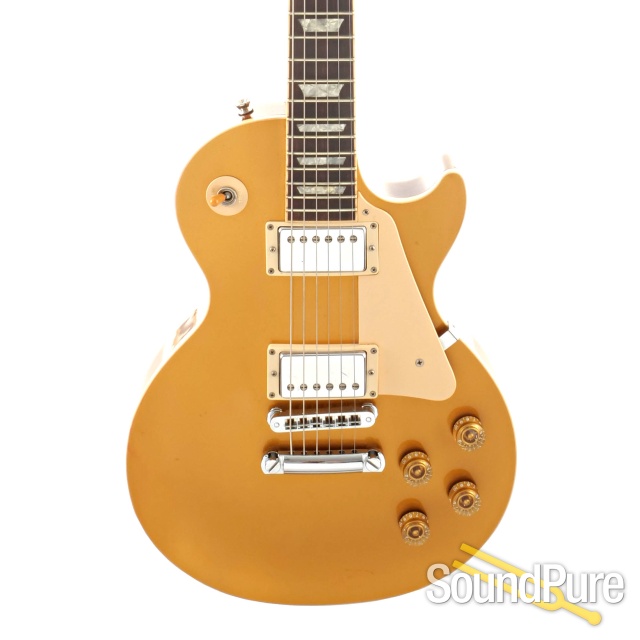 Gibson Les Paul Std Goldtop Electric Guitar #03001367 - Used — image 1