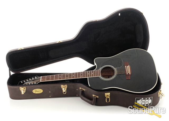Takamine EF 381 SC Acoustic Guitar #06100543 - Used — image 6