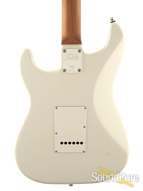 Tuttle Custom Classic S Olympic White Electric #664 - Used — image 5