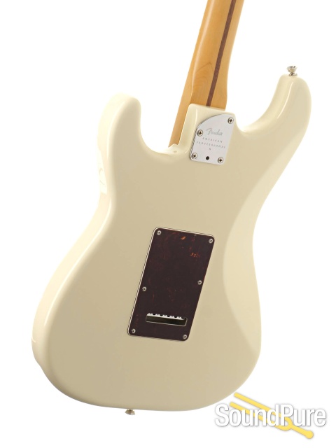 Fender Am Pro II Olympic White Strat #US210105908 - Used — image 2