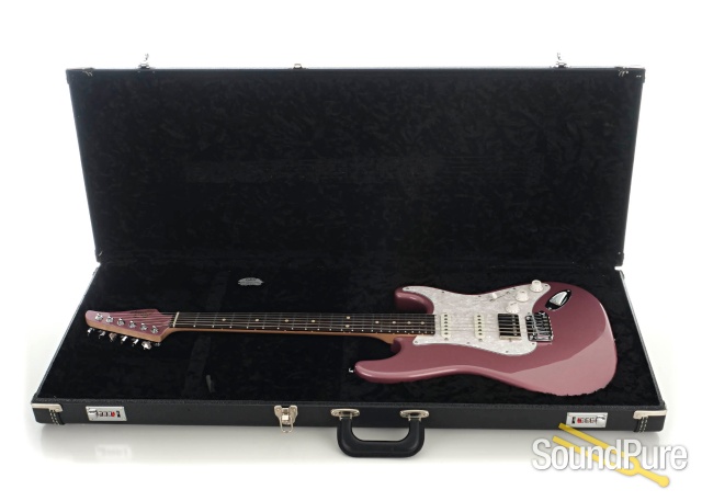 Suhr Custom Classic S Burgundy Mist Guitar #65177 - Used — image 4
