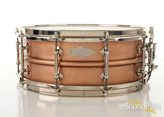 Craviotto 5.5x14 AK Masters Copper Snare Drum Limited Ed. — image 1