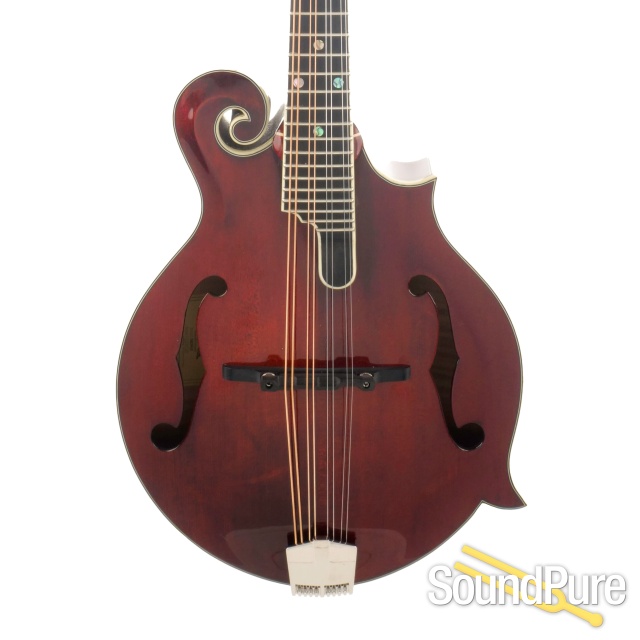 Eastman MD815 Addy/Flame Maple F-Style Mandolin #N2303335 — image 1