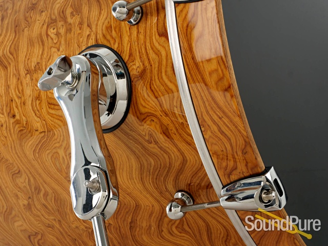Brady 5pc Marri Ply Drum Set-Swamp Banksia Gloss- Used — image 3