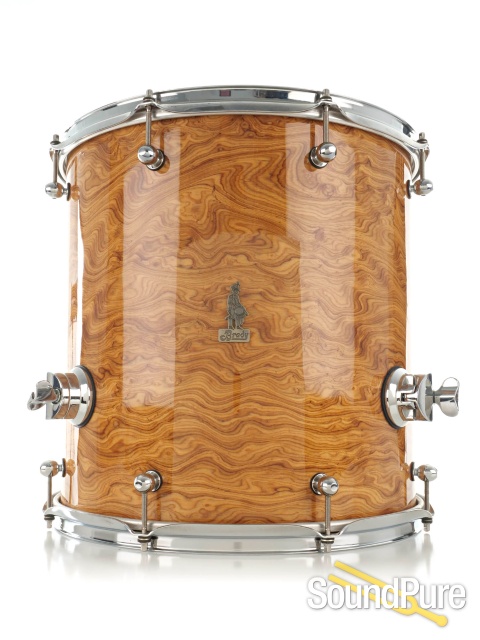 Brady 5pc Marri Ply Drum Set-Swamp Banksia Gloss- Used — image 5