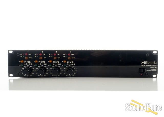 Millennia HV-3D 4 Channel Mic Preamp - Used — image 1