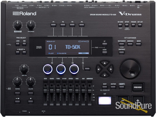 Roland TD-50X V-Drums Drum Sound Module- Used — image 1