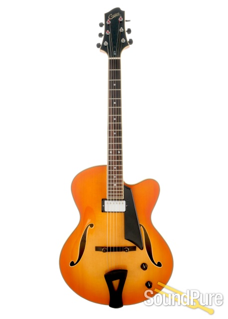 Comins GCS-16-1 Tangerine Burst Archtop #118174 - Used — image 1