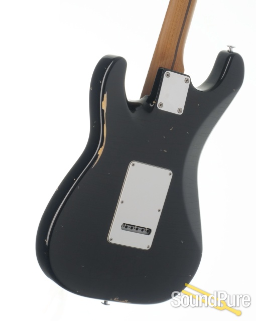 Suhr Custom Classic S Antique Black Guitar #62908 - Used — image 3