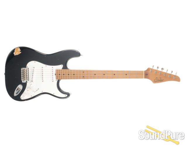 Suhr Custom Classic S Antique Black Guitar #62908 - Used — image 4