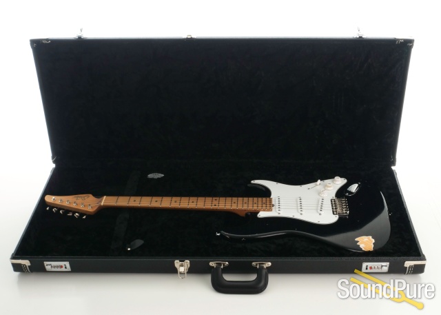 Suhr Custom Classic S Antique Black Guitar #62908 - Used — image 5