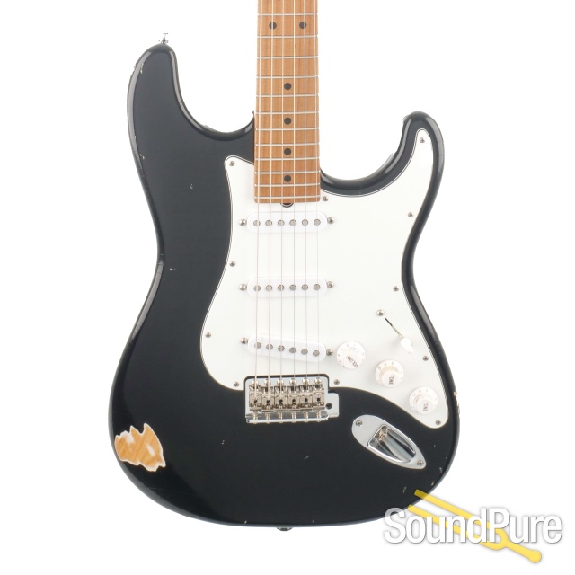 Suhr Custom Classic S Antique Black Guitar #62908 - Used — image 1
