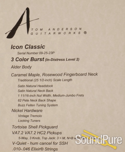 Anderson Icon Classic In-Distress 3 Color Burst #09-25-23P — image 5