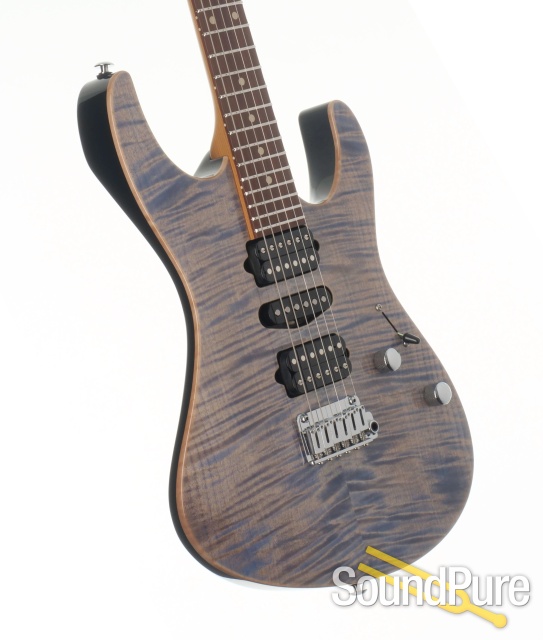 Suhr Modern Plus Trans Blue Denim Electric Guitar #68913 — image 2