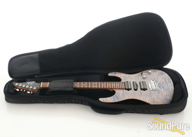 Suhr Modern Plus Trans Blue Denim Electric Guitar #68913 — image 5