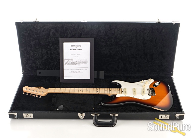 Tuttle Vintage Classic S Aged Nitro 2-Tone Burst #897 — image 6