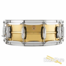 Ludwig 5x14 Super Brass Snare Drum-Imperial Lugs-LB401-Used