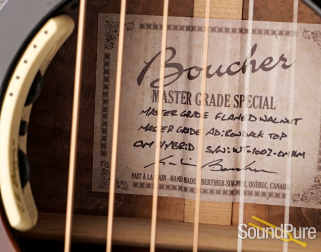 Boucher CS-SG-133-BI-01 Acoustic Guitar #WT-1002-J - Used — image 3