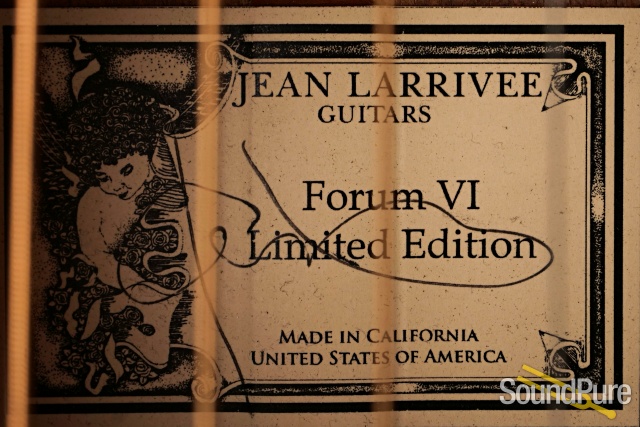 Larrivee Forum VI Ltd LS Acoustic Guitar #137805 - Used — image 6