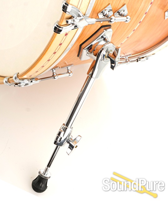 Craviotto 3pc Cherry Custom Shop Drum Set Red Inlay-BB/45 — image 13