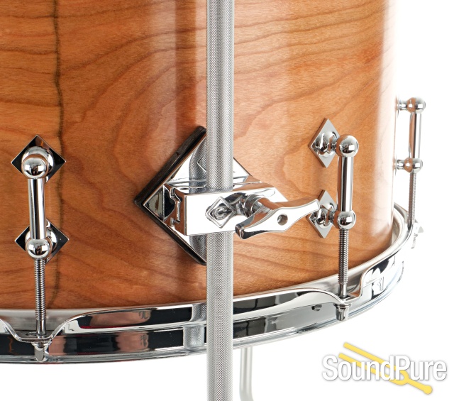 Craviotto 3pc Cherry Custom Shop Drum Set Red Inlay-BB/45 — image 16