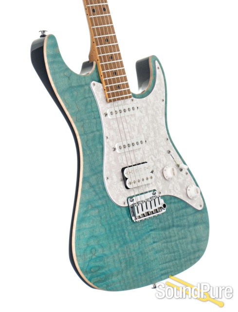 Suhr Standard Plus Bahama Blue Electric Guitar #68918 — image 2