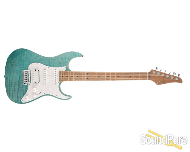 Suhr Standard Plus Bahama Blue Electric Guitar #68918 — image 3