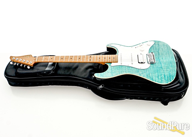 Suhr Standard Plus Bahama Blue Electric Guitar #68918 — image 4