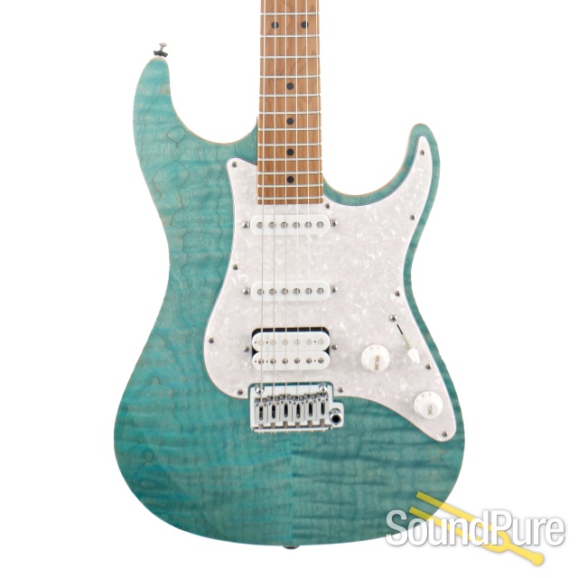 Suhr Standard Plus Bahama Blue Electric Guitar #68918 — image 1