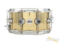 DW Collectors 6.5x14 Brushed Bell Brass Snare Drum DW Collectors 6.5x14 Brushed Bell Brass Snare Drum