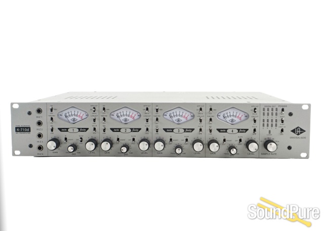 Universal Audio 4-710d Four-Channel Mic Preamp - Used — image 1