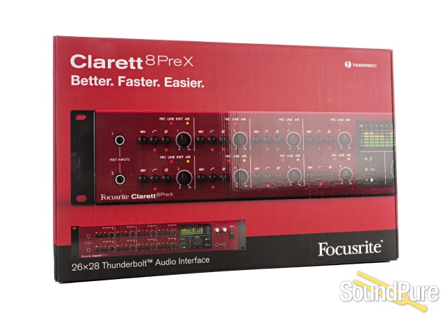 Focusrite Clarett 8PreX 8-Channel Interface - Used — image 2