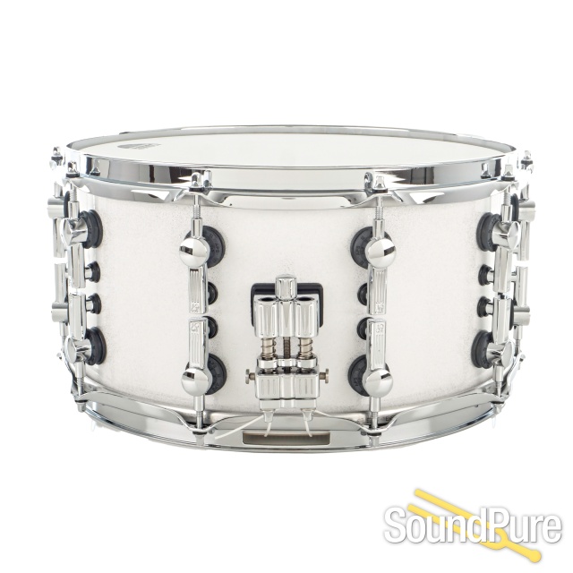 Sonor 7x14 SQ2 Medium Birch Snare Drum White Sparkle — image 2