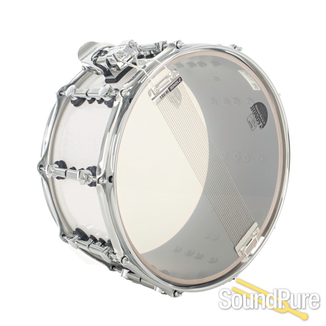 Sonor 7x14 SQ2 Medium Birch Snare Drum White Sparkle — image 3
