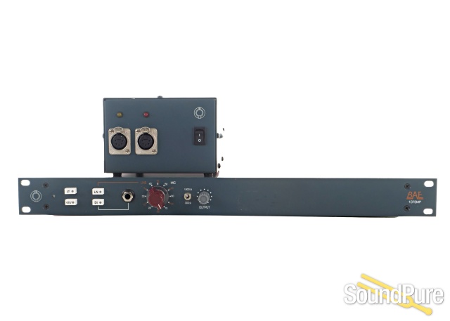 BAE 1073 MP Single Channel Preamp with Power Supply - Used — image 1