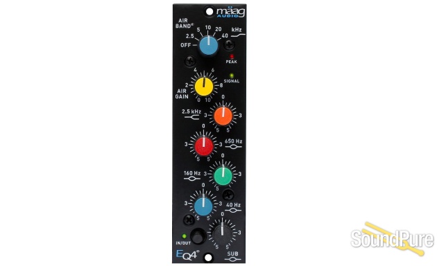 Maag Audio EQ4 Black Faceplate - 500 series Equalizer — image 1