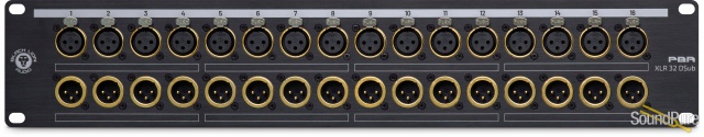 Black Lion PBR XLR 32 DSub Patchbay