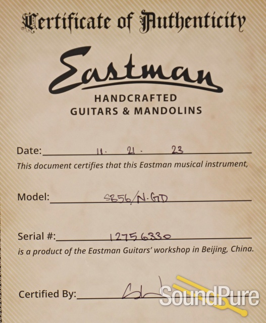 Eastman SB56/N-GD Electric Guitar #12756330 — image 5