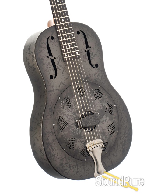 National NRP 12-Fret Resonator Blackrust #344 - Used — image 2