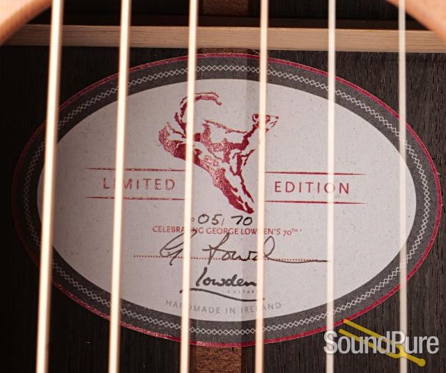 Lowden 70th Birthday Acoustic Guitar #5 of 70 - Used — image 7